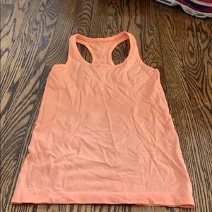 Orange lululemon top